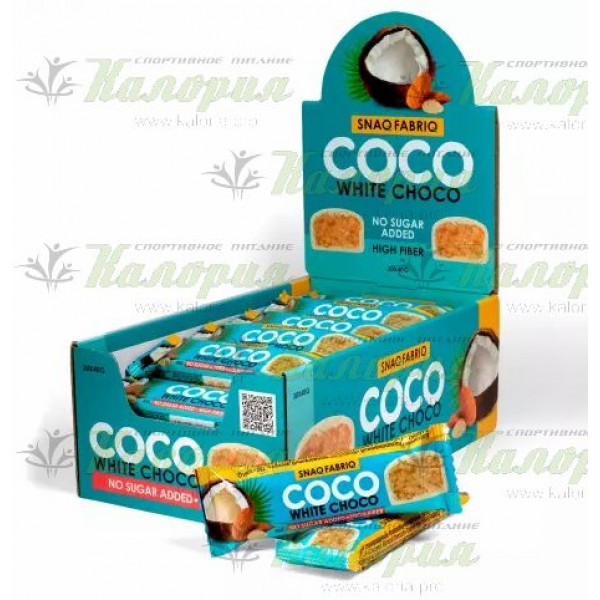 Батончик в шоколаде "COCO" - Кокос - Миндаль -40г